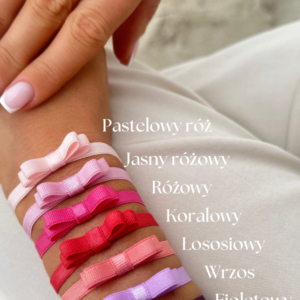 Bransoletka z kokardką