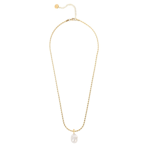 Naszyjnik LUMI z naturalną barokową perłą